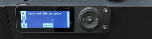 P1 series — enabling Developer Mode