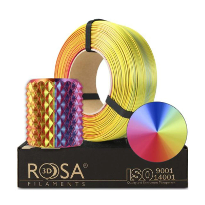 Rosa3D rainbow filament refill — shipping with TigerTag