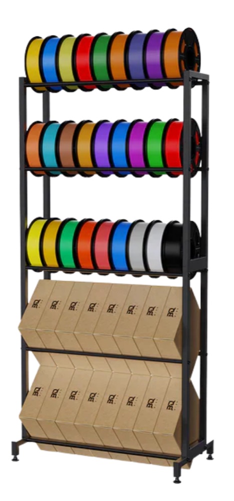Tiger Studio — the storage rack view