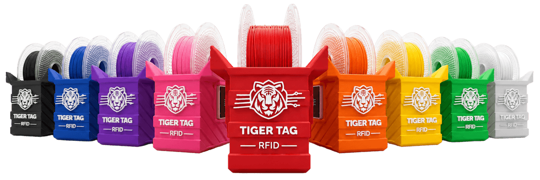 TigerPOD line-up in rainbow colors