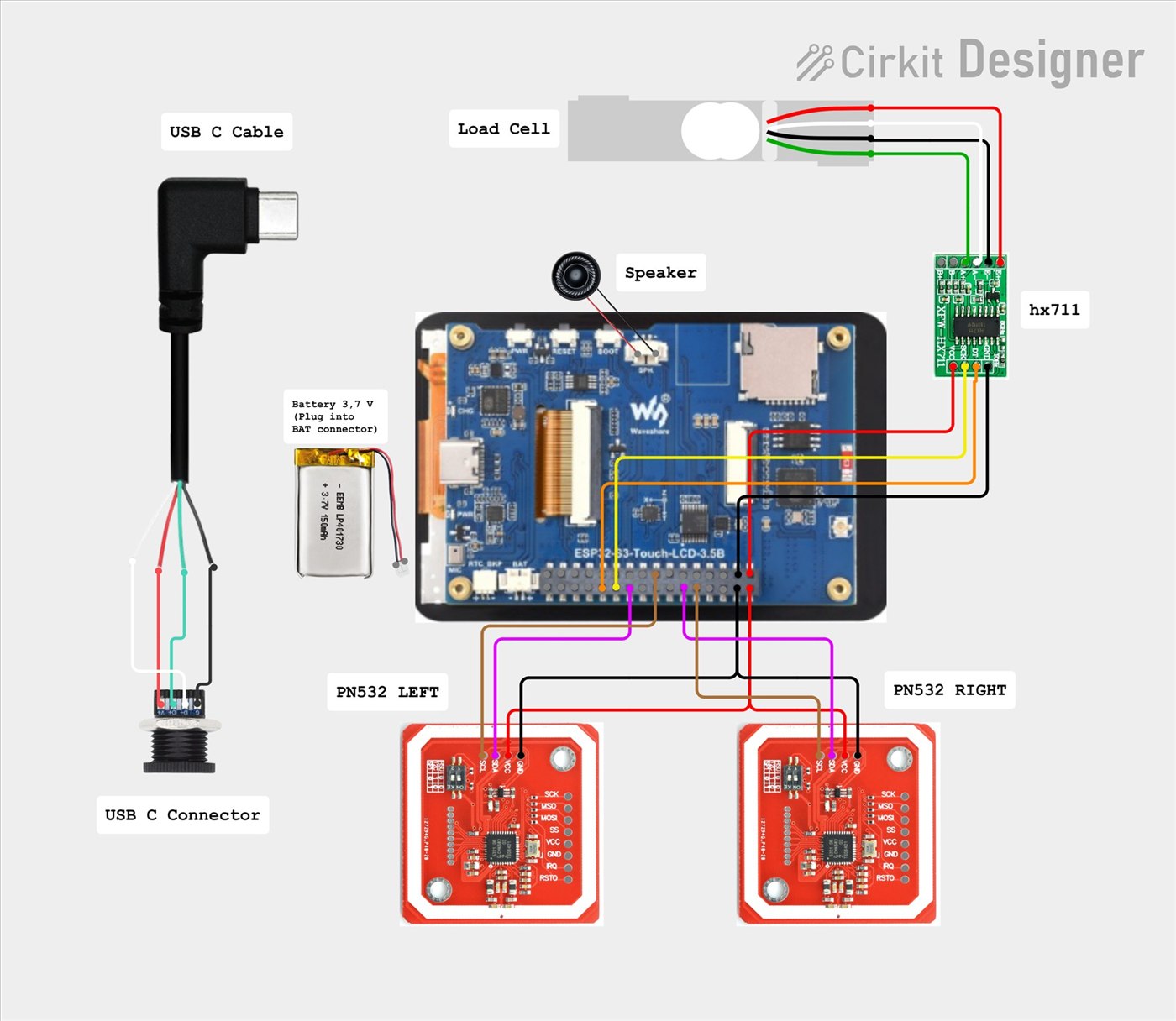 TigerScale V3 wiring diagram